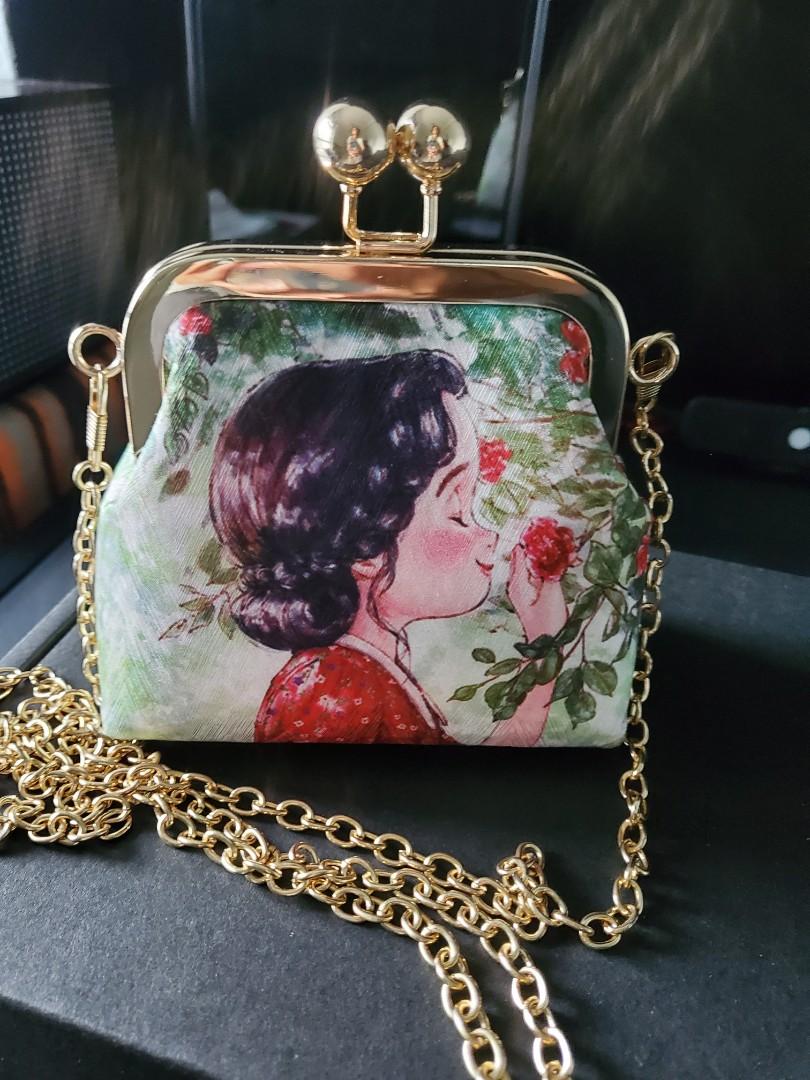 Gold bag designer hotsell