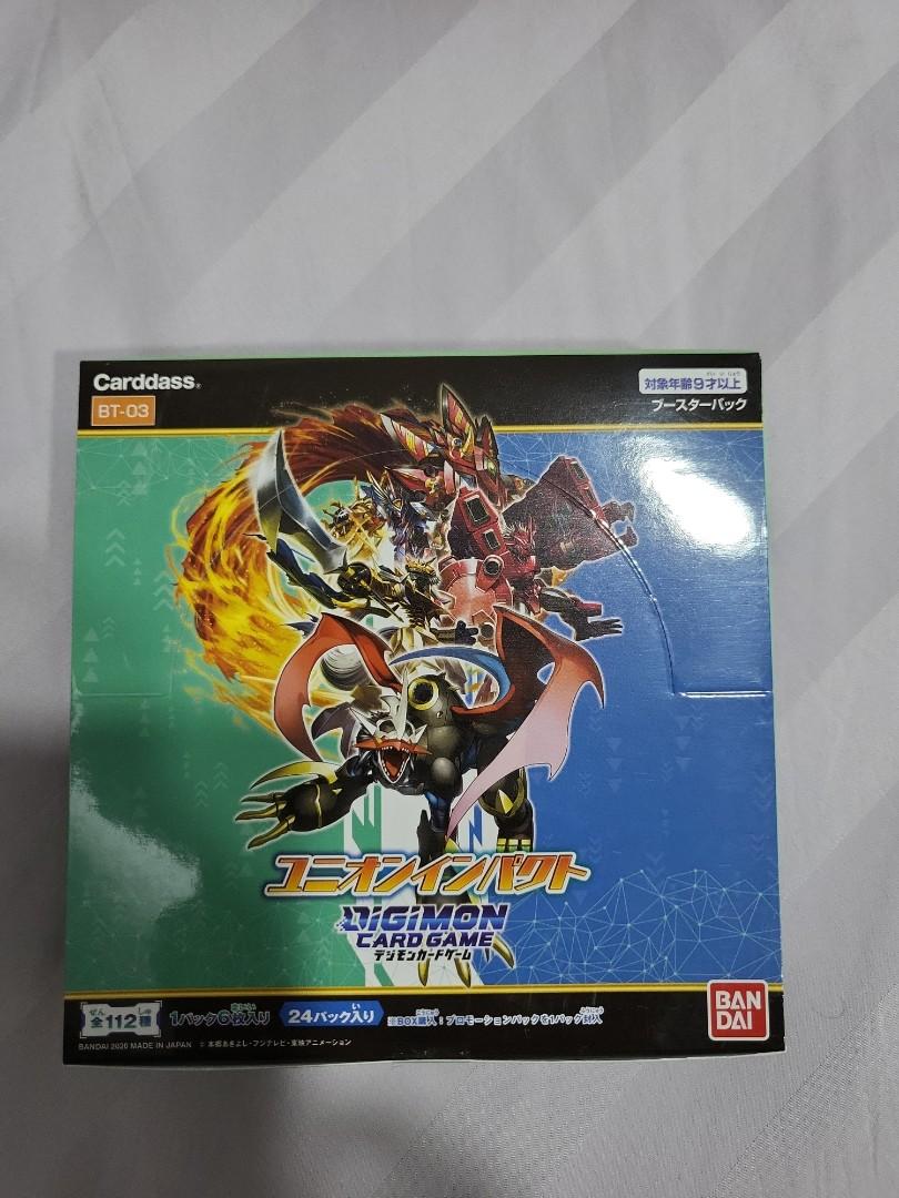 Digimon tcg booster boxes bt02 BT03 bt04 bt06, Hobbies & Toys, Toys