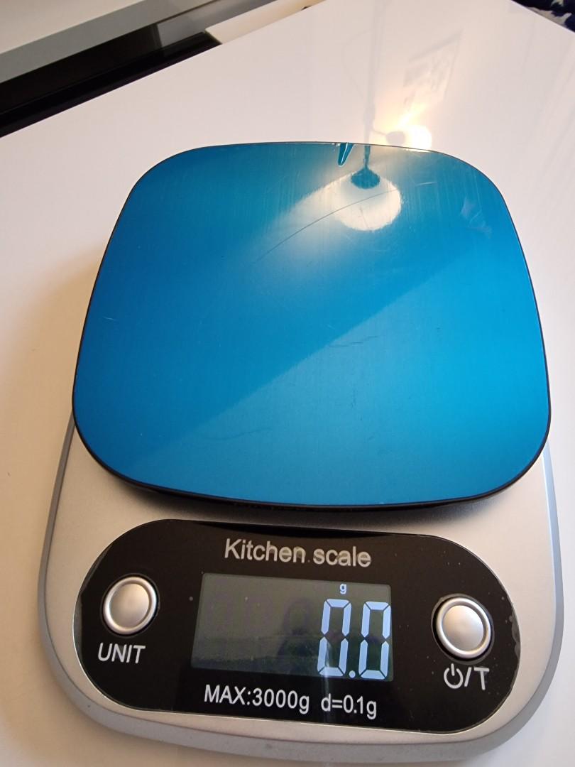 Digital Kitchen Scale Stainless Steel Food Scale 22 lb 10kg Max with