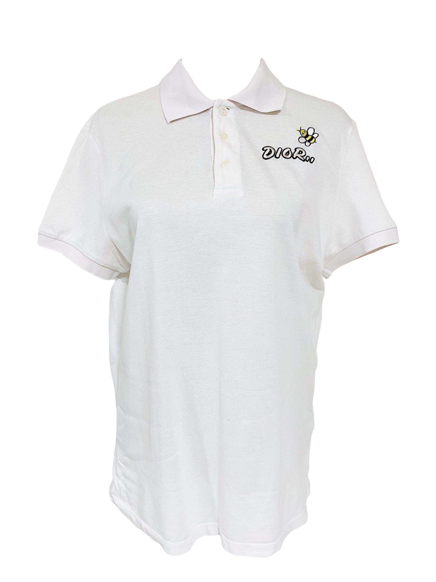 Dior x kaws bee polo sales