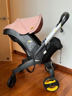 Doona car seat blush pink online