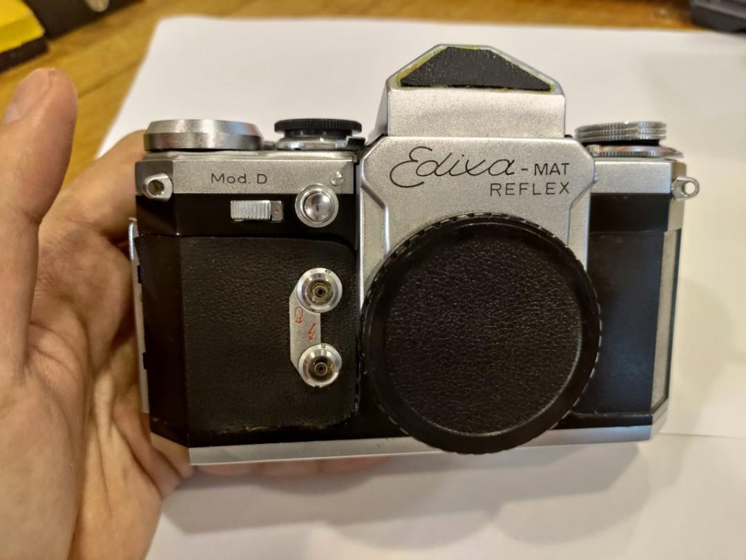 降價出清！Edixa mat reflex mod.D 底片相機, 相機攝影, 鏡頭及