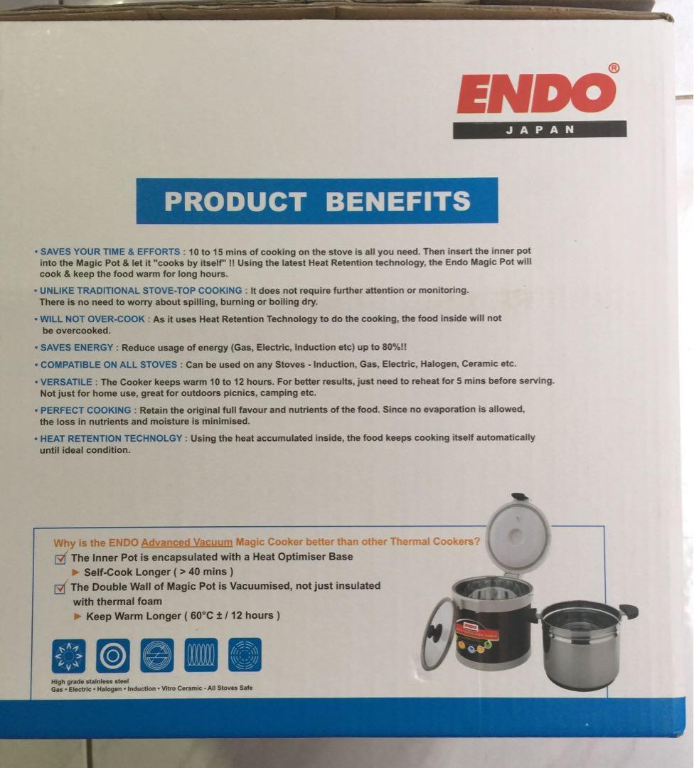 Endo Japan Advanced Vacuum Magic Cooker