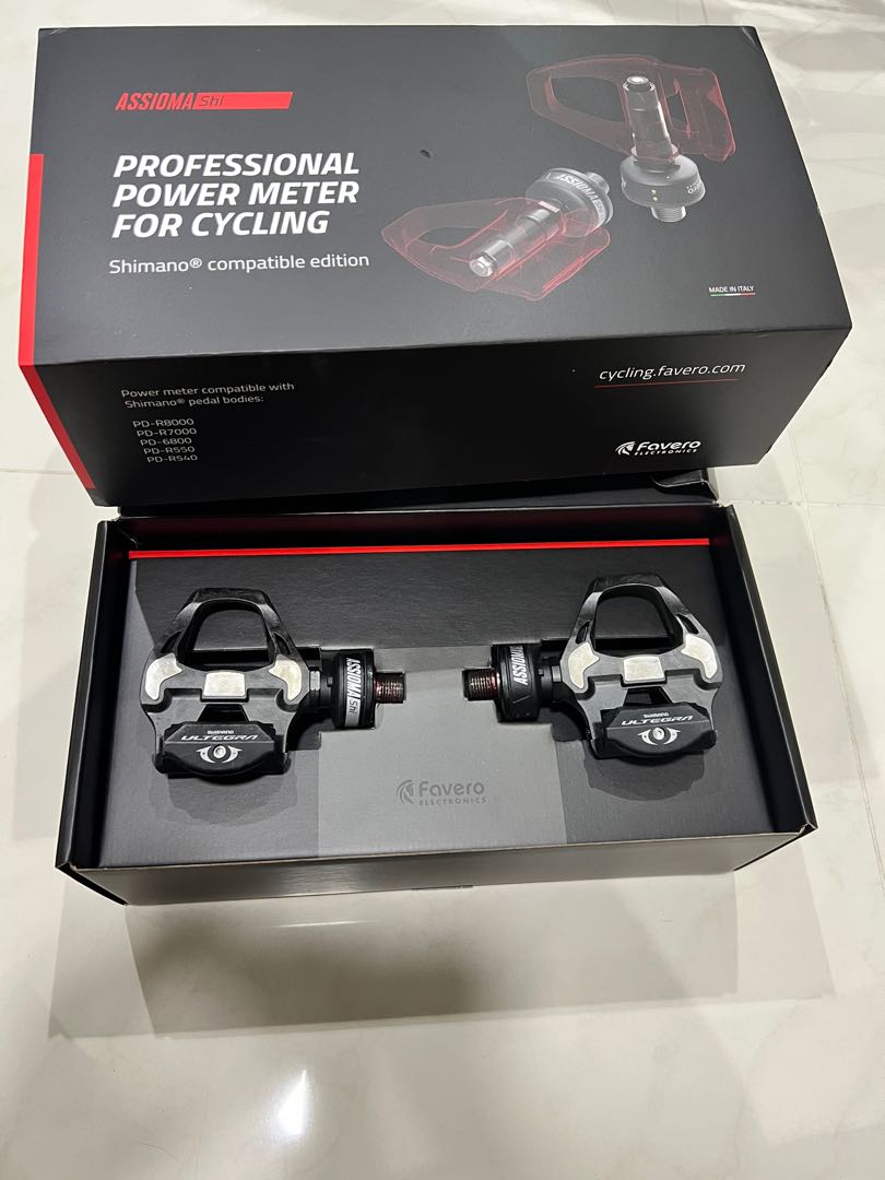 Favero Assioma Duo SHi with Ultegra Pedals, Sports Equipment, Bicycles ...