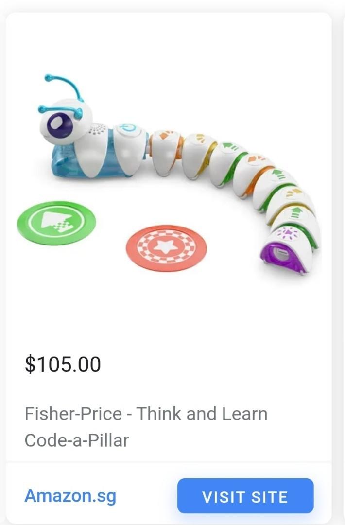 Fisher price think and learn best sale caterpillar