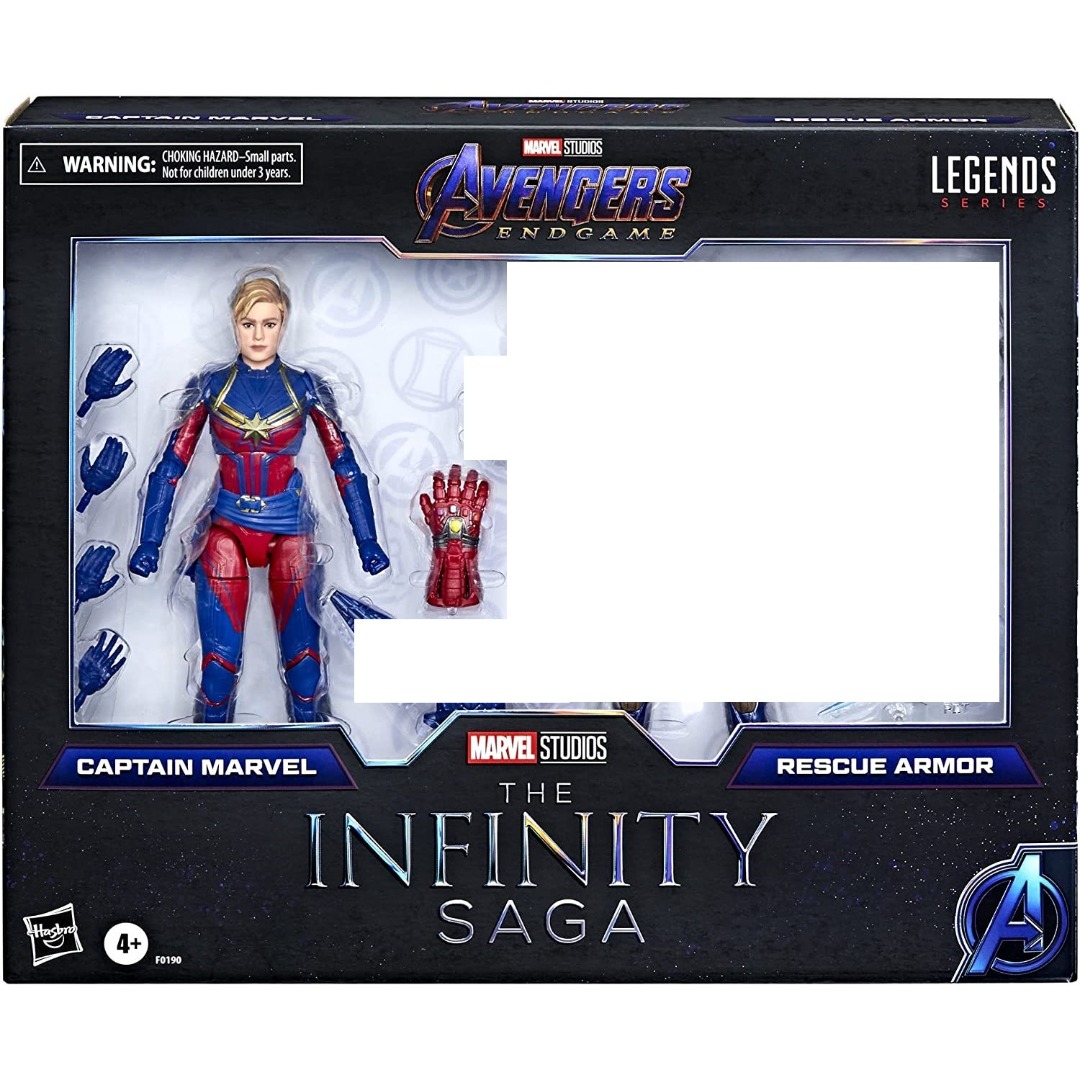 [Free Delivery] Marvel Legends Captain Marvel 1/12 Scale 6 Inch Figure