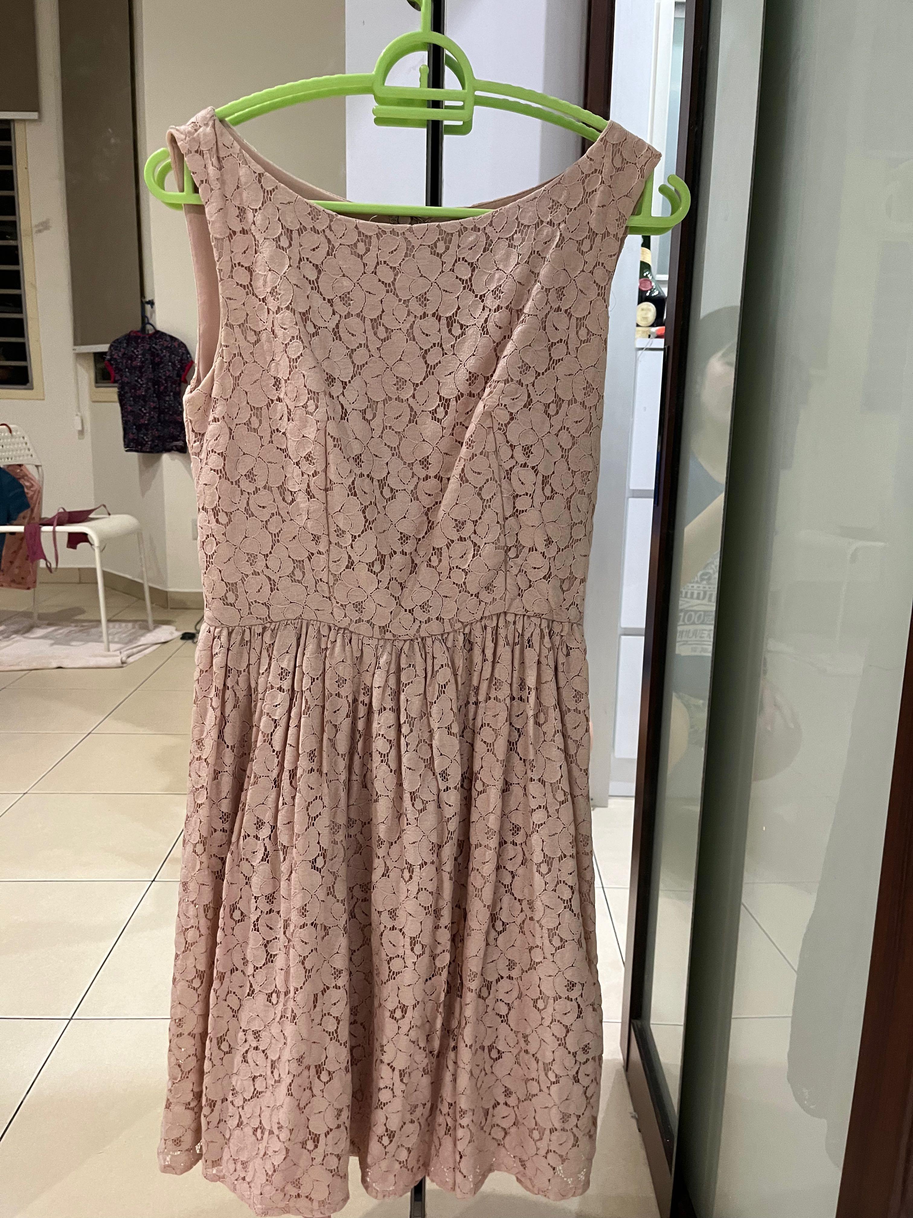 French connection outlet pink dress