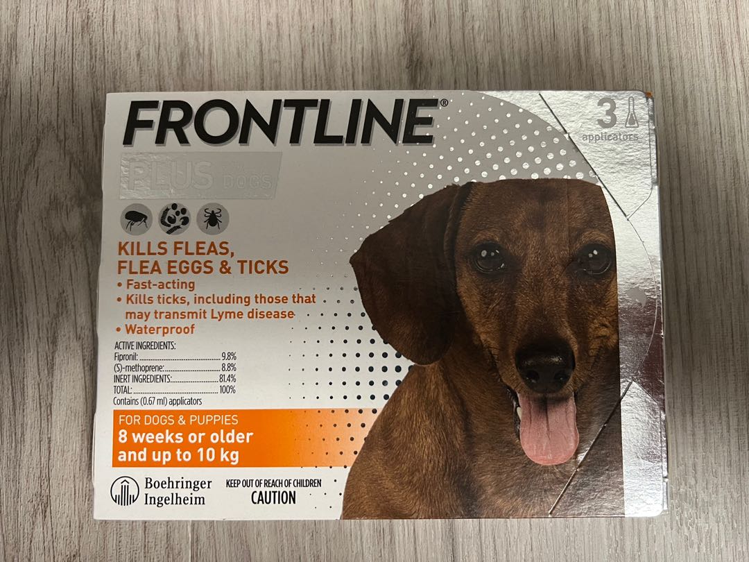 Frontline for puppies 8 weeks best sale