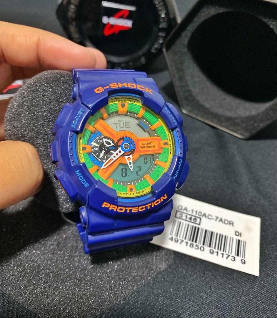 G Shocks GA 110AC 5145 Blue