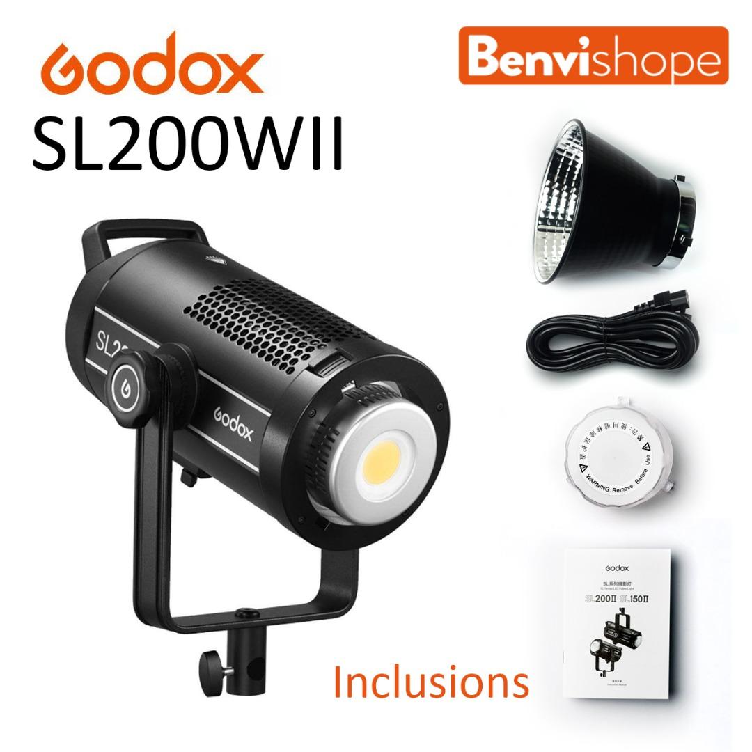 Godox SL 200 ii Led continuous lighting ver 2 (Category: Lighting & Studio Equipment) located in Caloocan City. Submitted by Benvishope (Listing ID 1130027270, Image 2). Description: pickup at kalookan area..