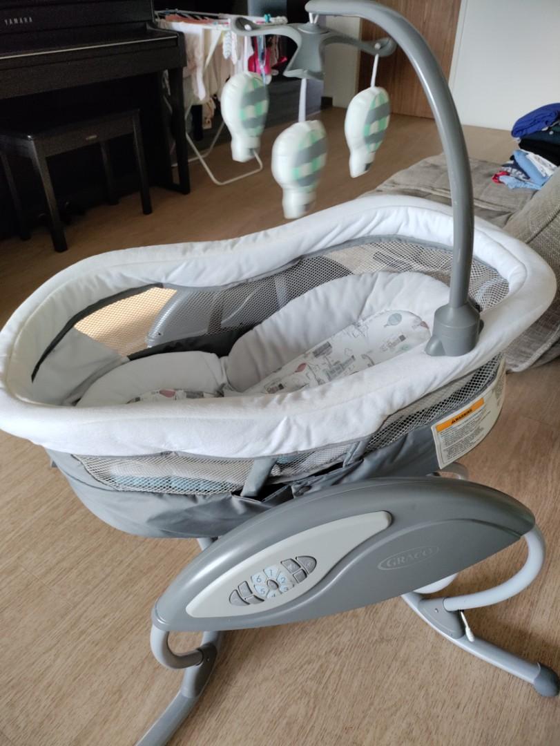 Graco duoglider 2024 swing bassinet