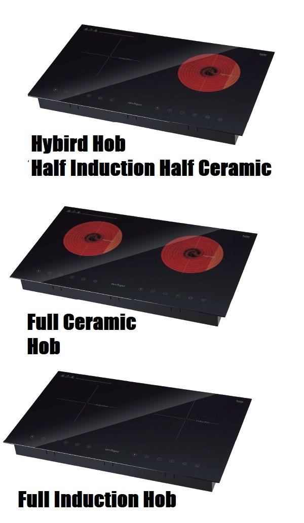 Carysil Granite sink // Hood and induction hob // Composite granite