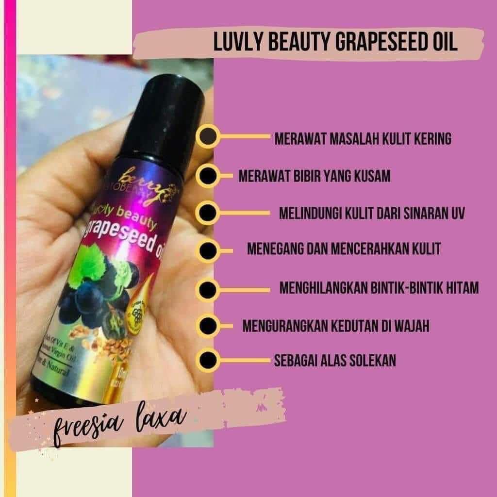 GRAPESEED OIL LUVLY BEAUTY BERRY STOBERRY GLOW FOUNDATION PRIMER, Beauty & Personal Care, Face