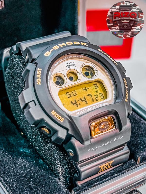 G-Shock DW6900 Stussy 25th Anniversary, Men's Fashion, Watches 