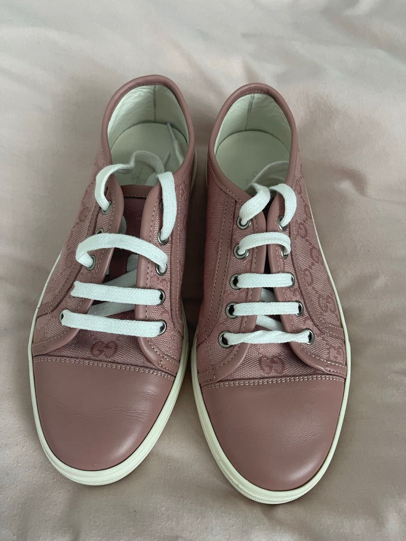 gucci monogram trainers