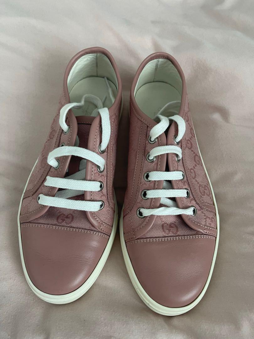 Gucci best sale monogram trainers