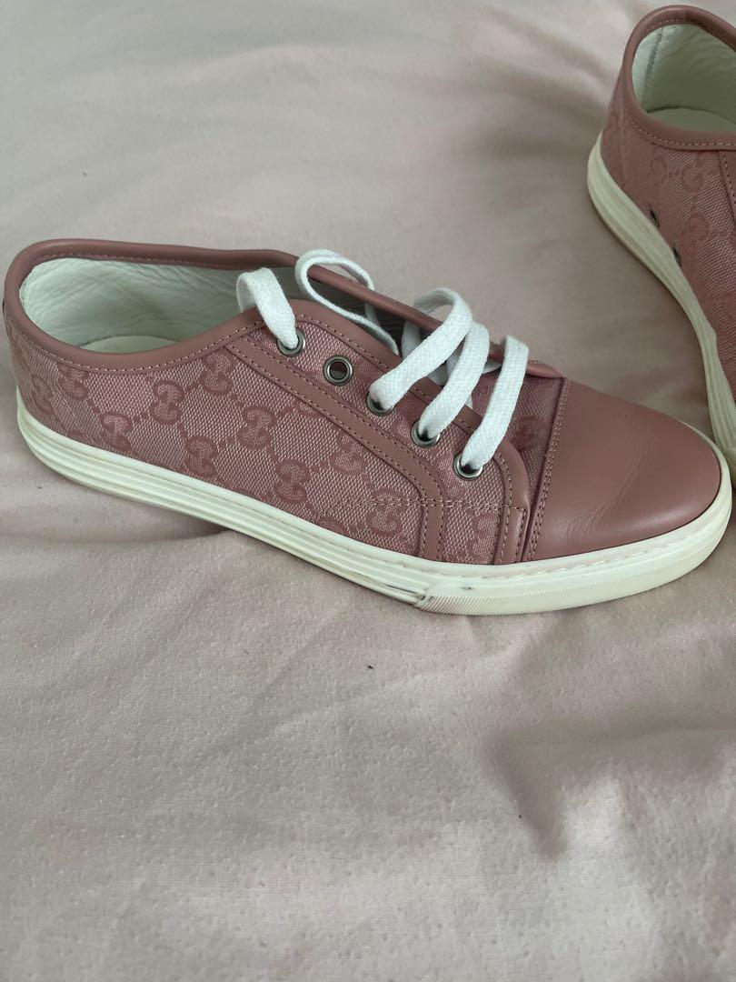 Gucci sale pink trainers