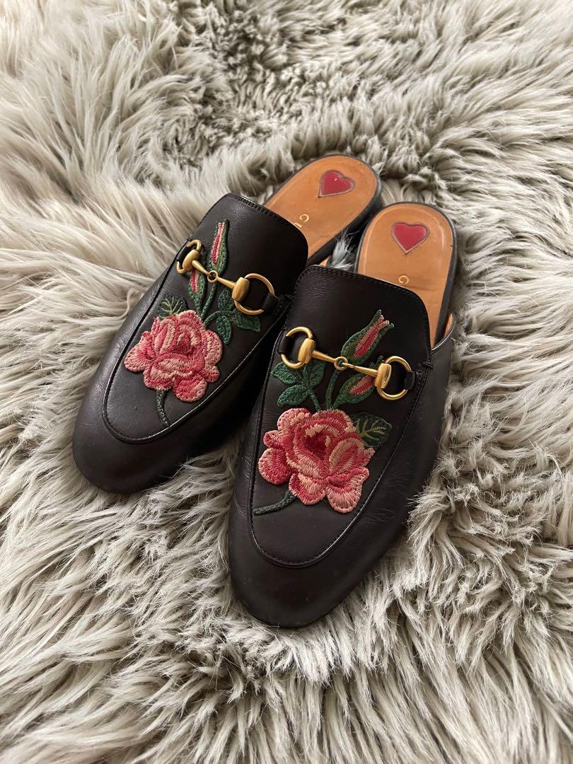 Gucci mules rose new arrivals