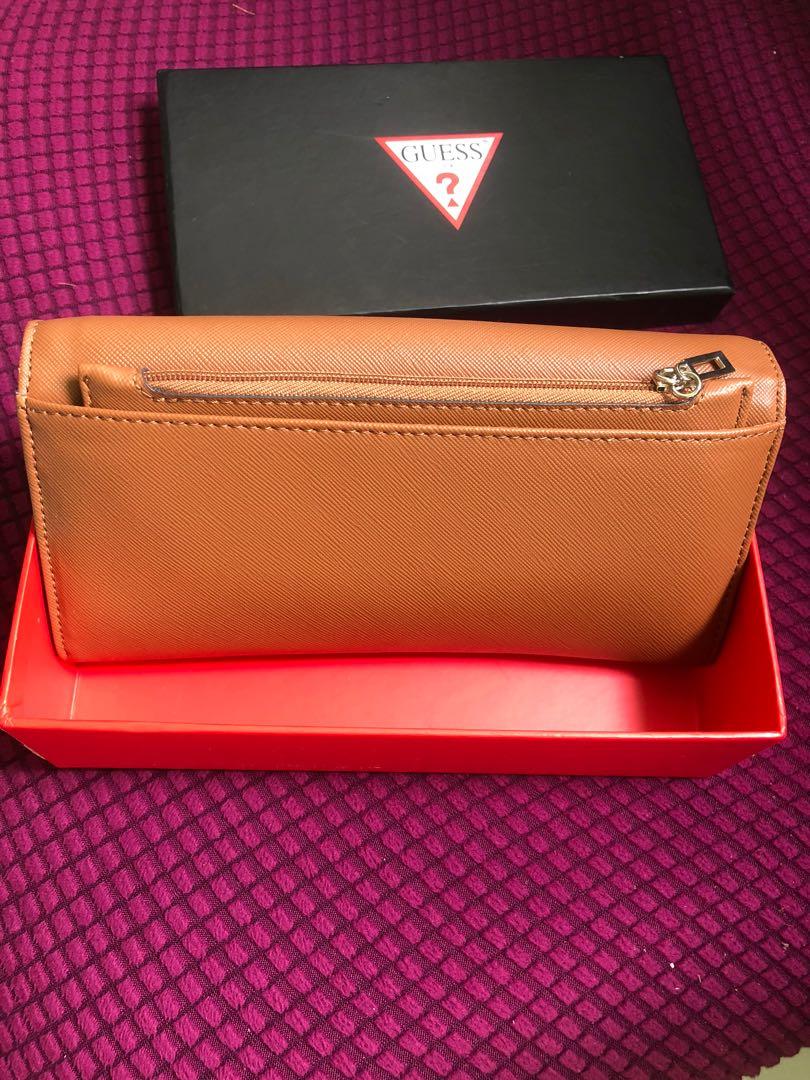 GUESS WALLET NEW GENUINE LEATHER ORIGINAL, Women's Fashion, Bags