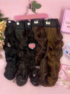 Hair Extensions Cherry pop V shaped 200g 26-27 inches streched 