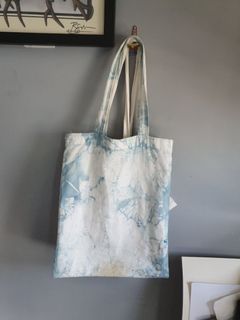 White tote bag best sale for tie dye
