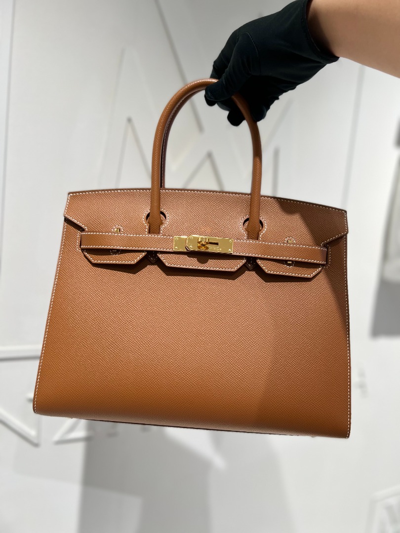 Hermès Birkin Sellier 30cm Sesame Veau Epsom GHW