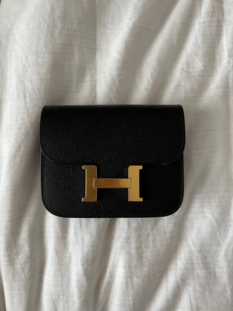 Hermes Constance slim belt bag, Women's Fashion, Bags & Wallets, Wallets &  Card Holders on Carousell