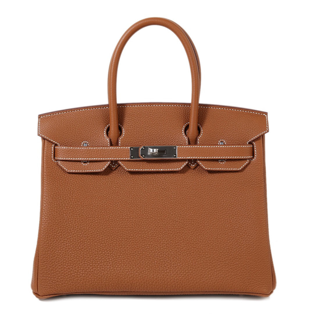 Rare! Hermes Birkin 30 chocolate Togo on GHW!, Luxury, Bags & Wallets on  Carousell