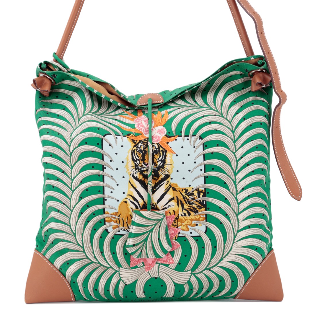 Hermes silk city bag 2025