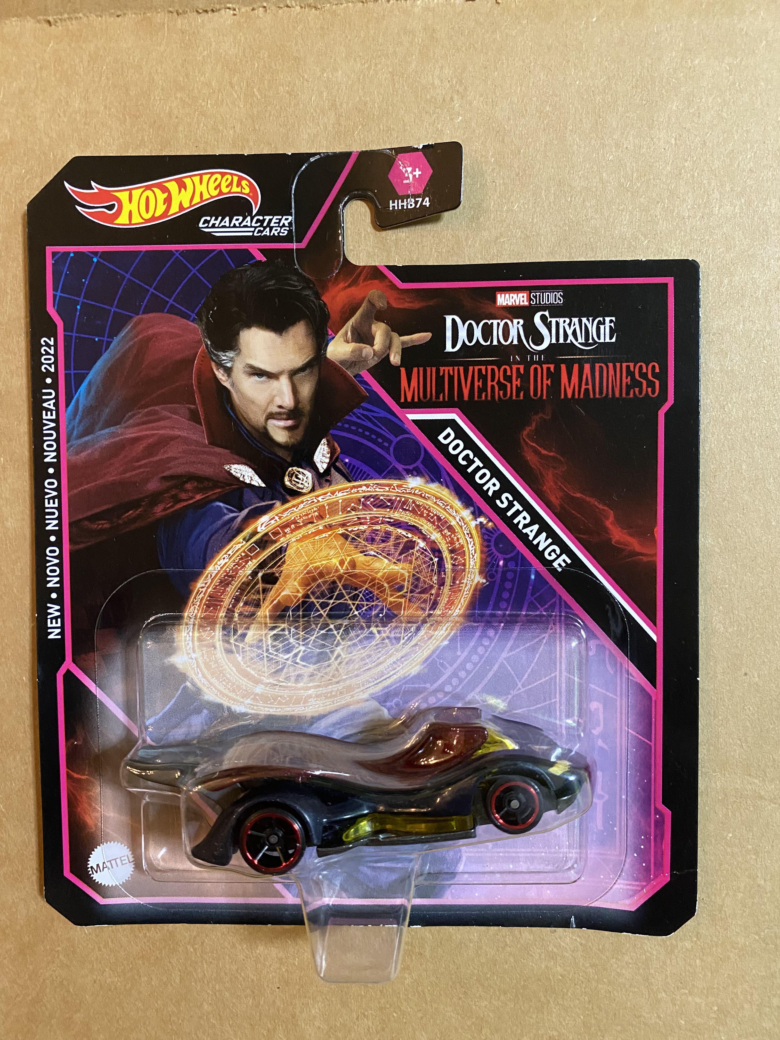 Hot Wheels Doctor Strange Scarlet Witch America Chavez Multiverse of