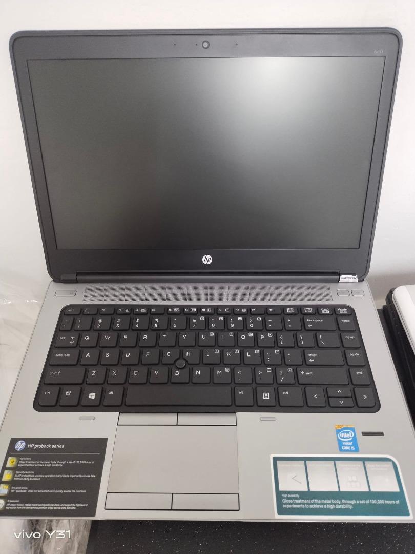 HP ProBook 640 Intel i5-4300M 8GB RAM 500GB HDD 