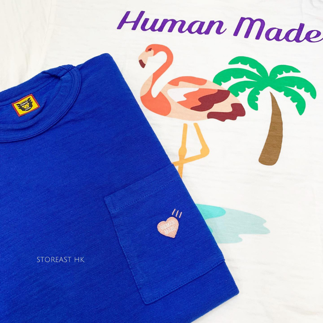 HUMAN MADE Flamingo Pocket T‑Shirt | unimac.az