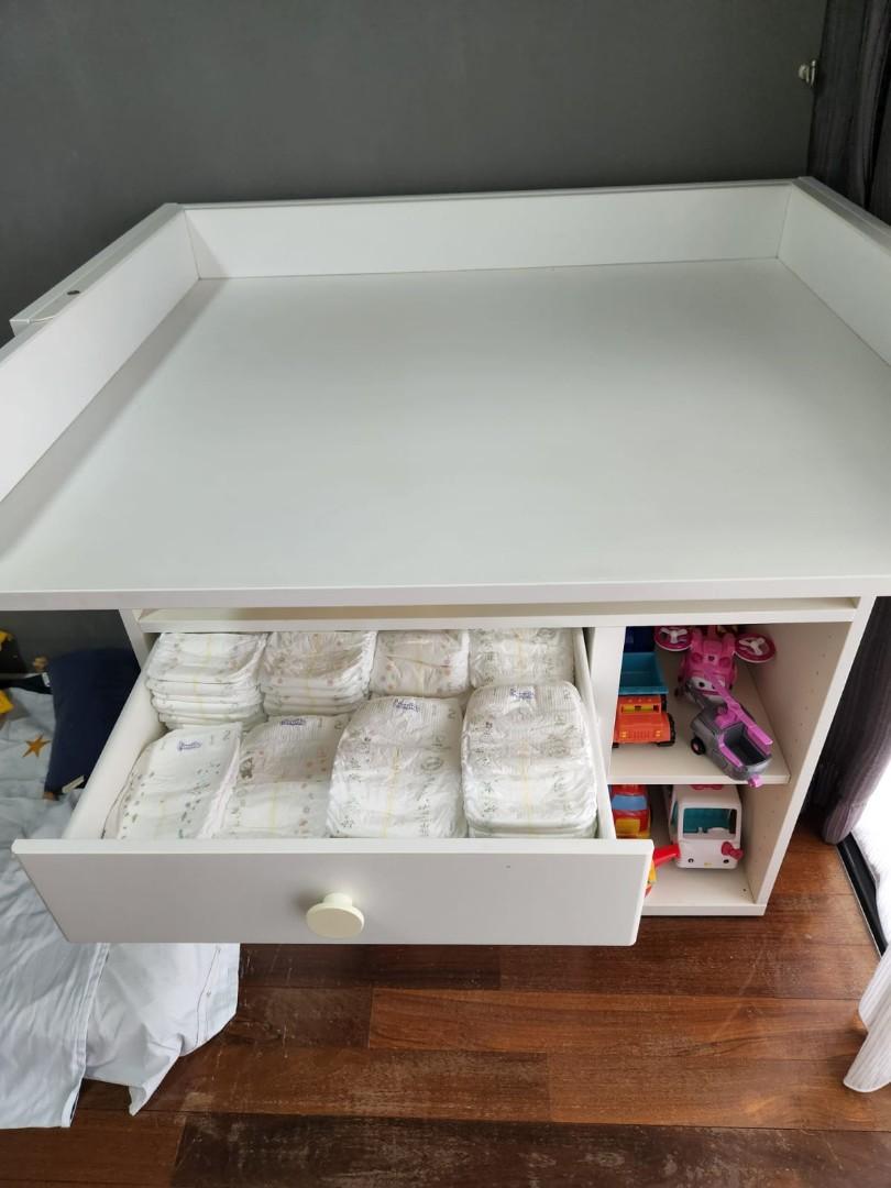 IKEA Changing Table/ Convertible Desk, Babies & Kids, Baby Nursery