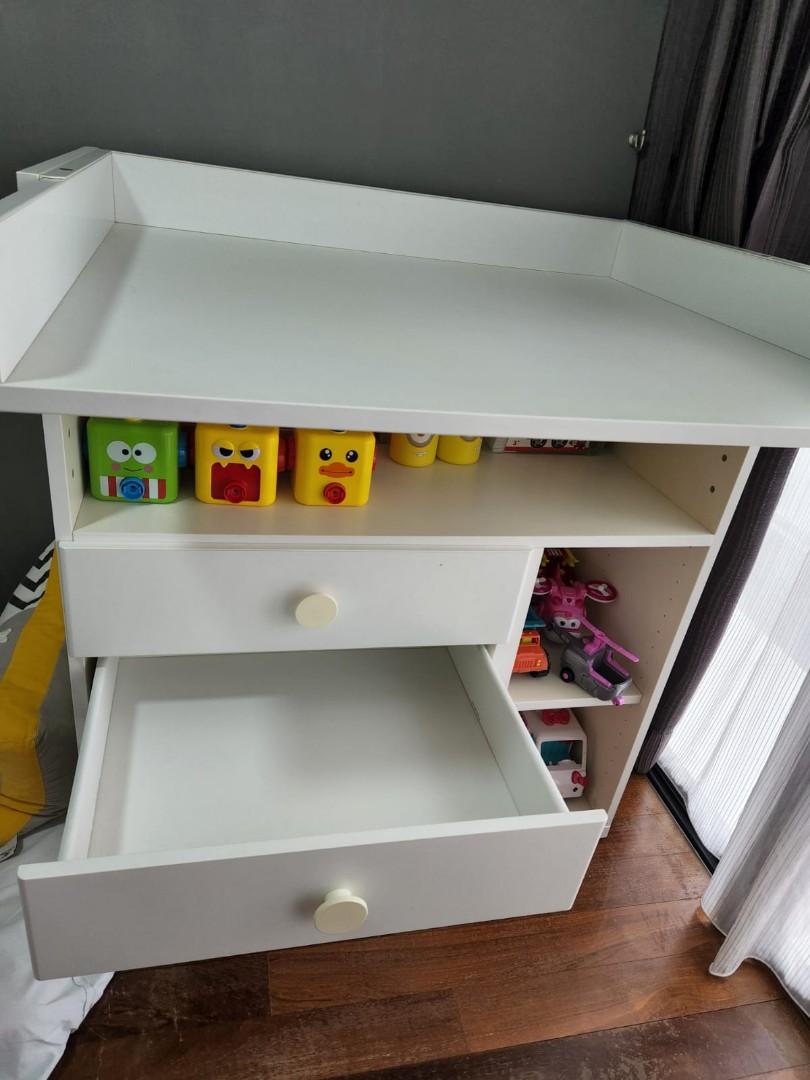 IKEA Changing Table/ Convertible Desk, Babies & Kids, Baby Nursery