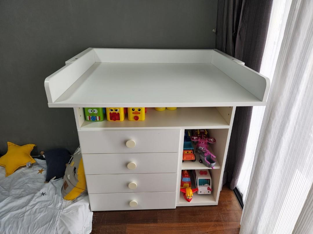 IKEA Changing Table/ Convertible Desk, Babies & Kids, Baby Nursery