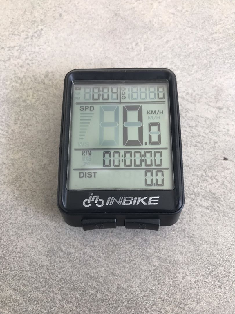 Inbike wireless bike clearance computer