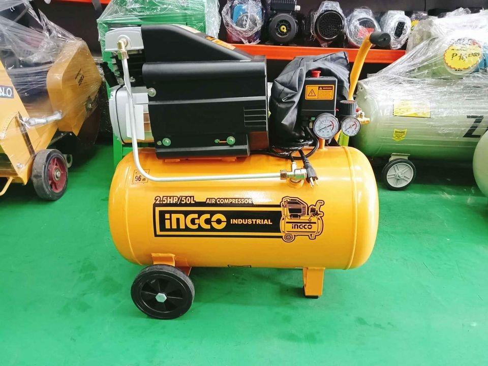 INGCO AIR COMPRESSOR AC25508P 2.5HP / 50L, Commercial & Industrial ...
