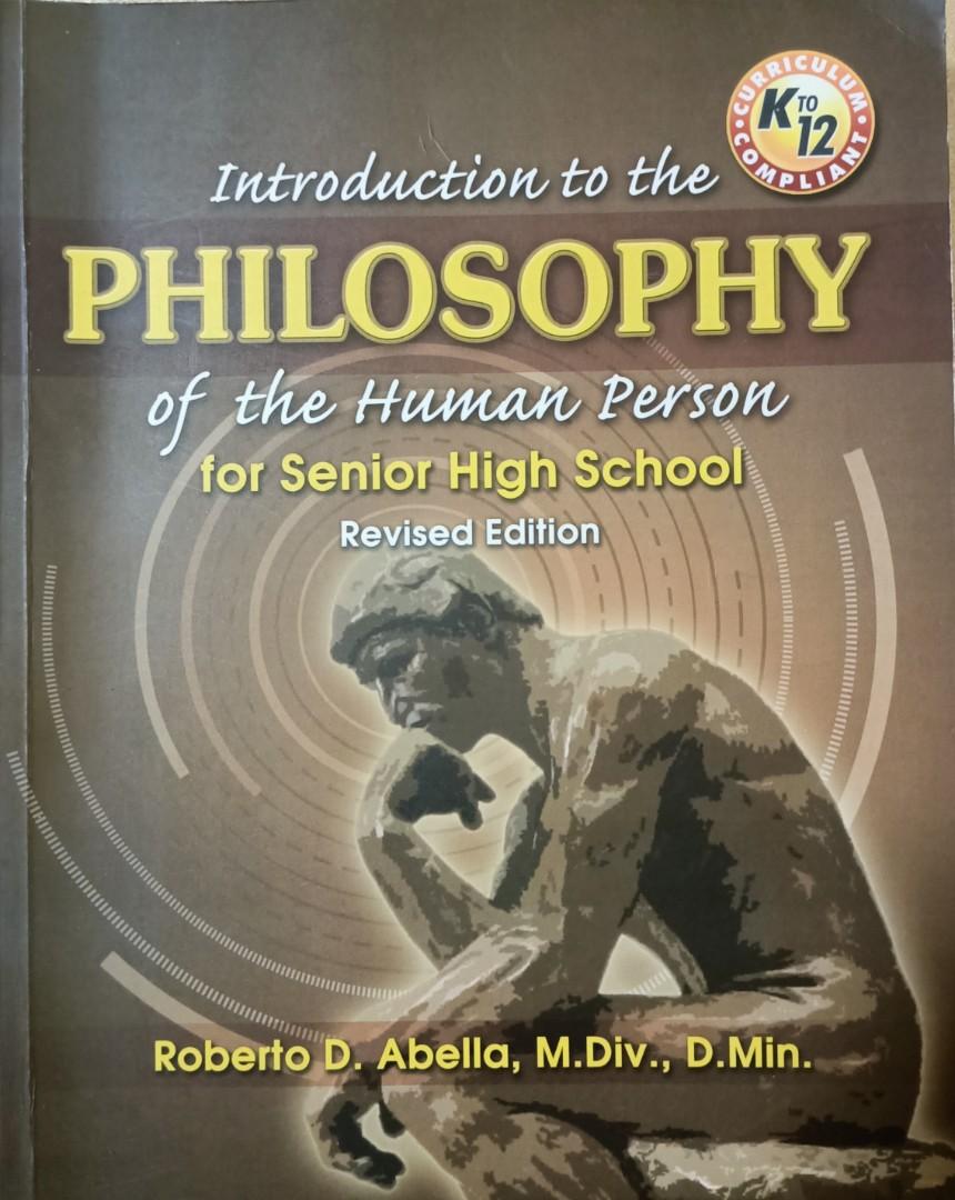 Introduction To The Philosophy Of The Human Person Cande Grade 11 Stem Hobbies And Toys Books 3073