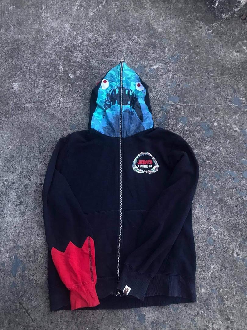 Jaws sale bape hoodie