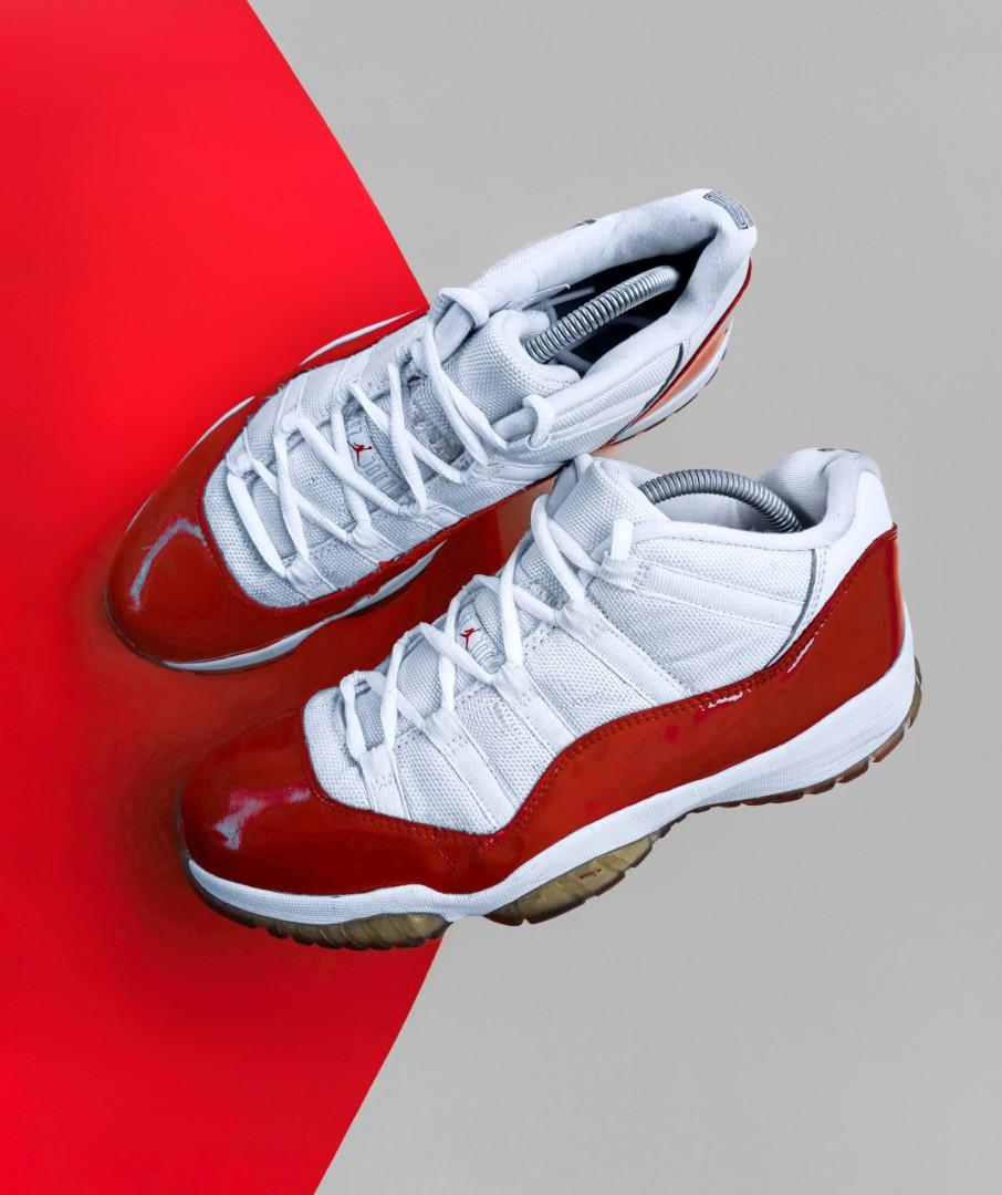 Jordan 11 Retro Low Cherry Men s Fashion Footwear Sneakers on