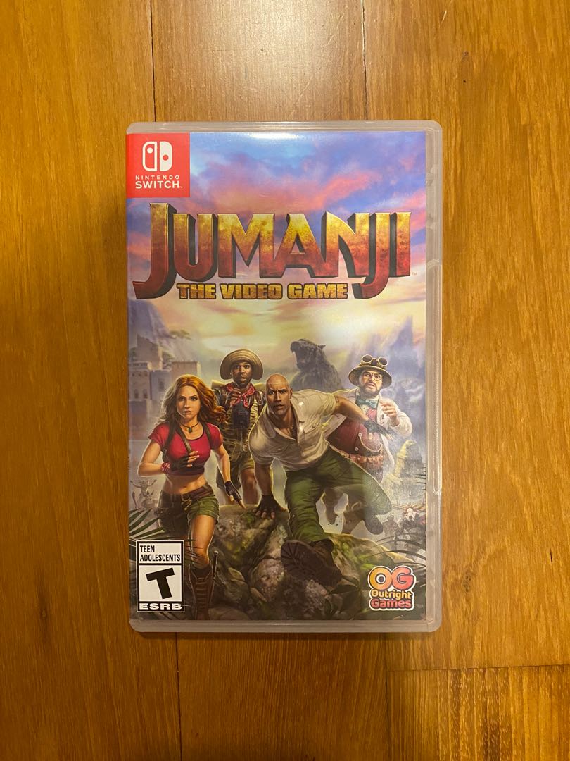 Jumanji Nintendo Switch game, Video Gaming, Video Games, Nintendo on