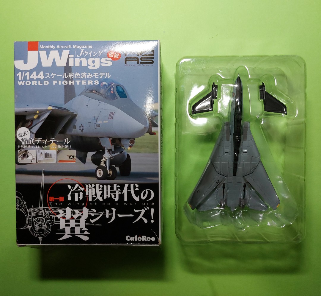 J-Wings 1/44 美國海軍航母尼米兹號艦載機F-14 黑騎士中隊, 興趣及遊戲 