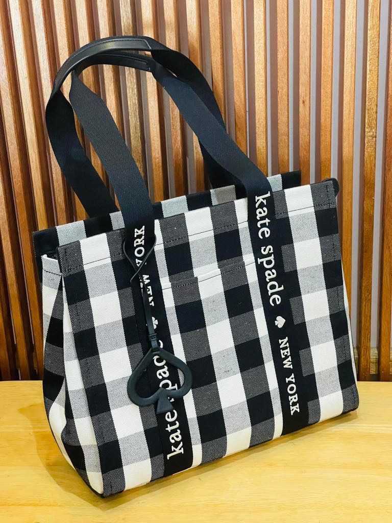 Kate spade tote canvas top
