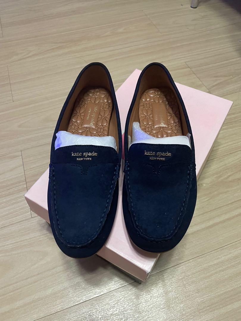 Kate spade sales suede loafers