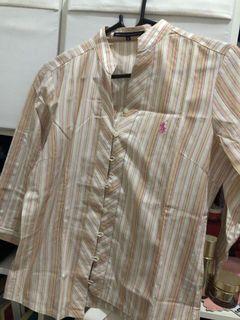 Kemeja lengan 3/4 Polo