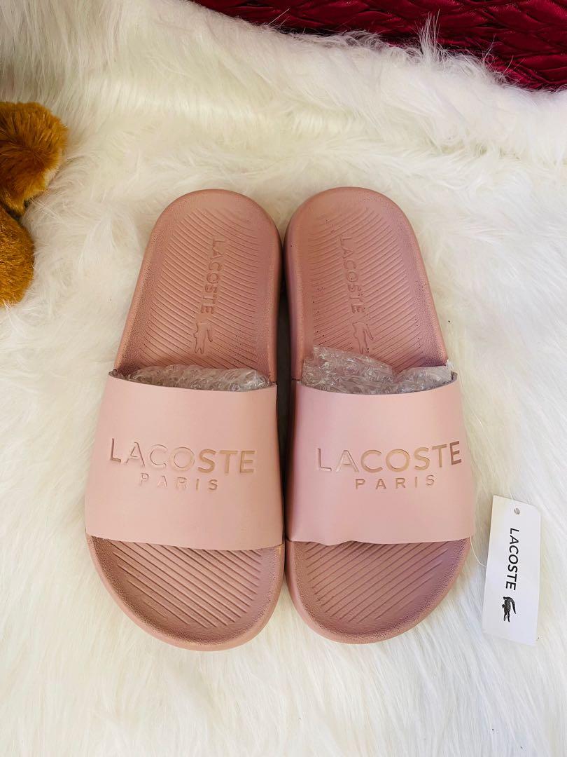 Lacoste paris slides store