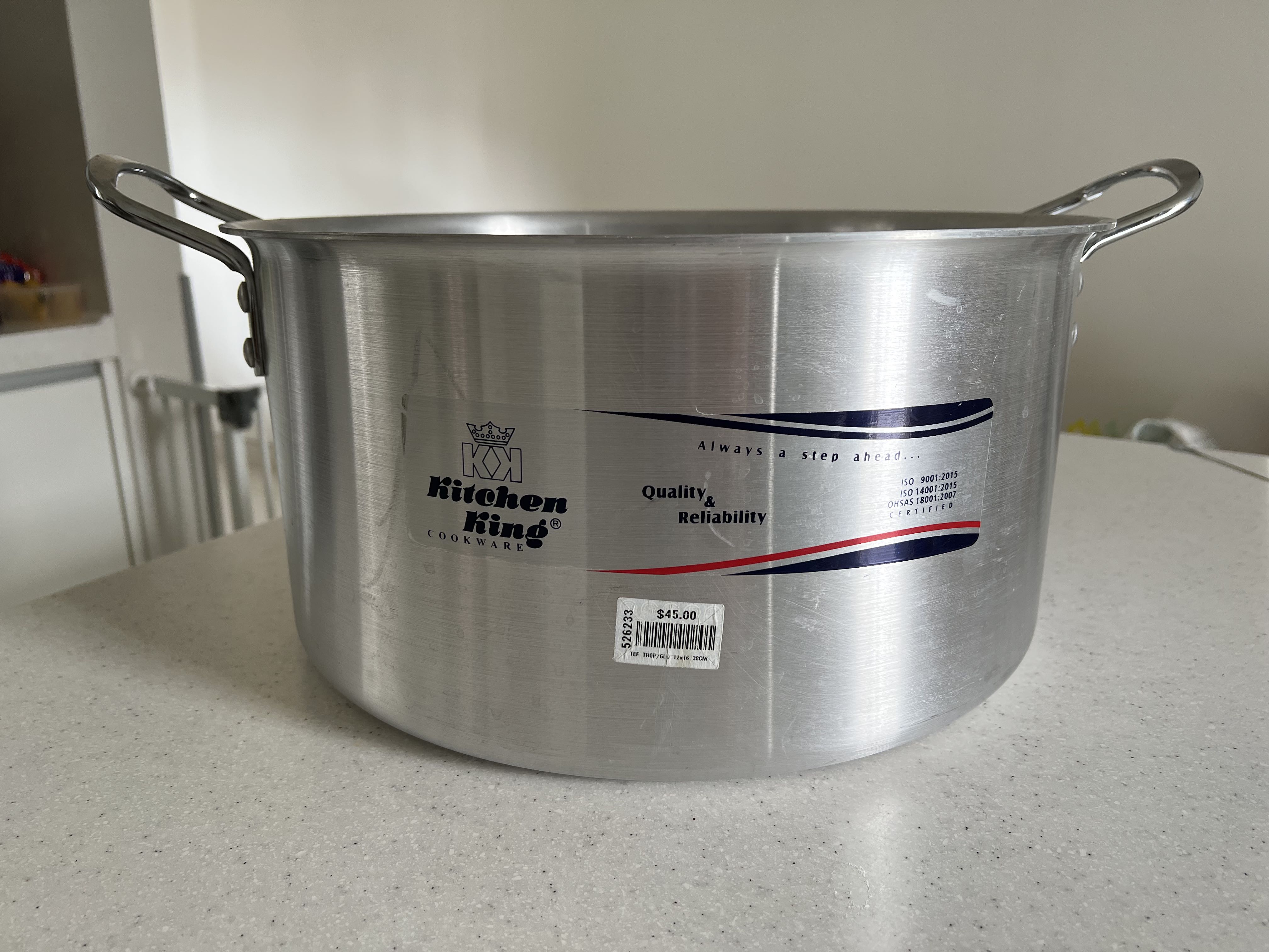 Large Cooking Pot, Furniture & Home Living, Kitchenware & Tableware