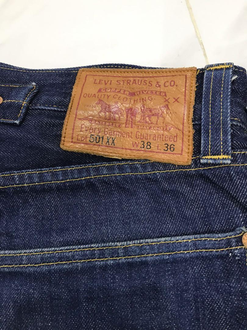 Levis 501XX LVC 1933 USA, Men's Fashion, Bottoms, Jeans on Carousell