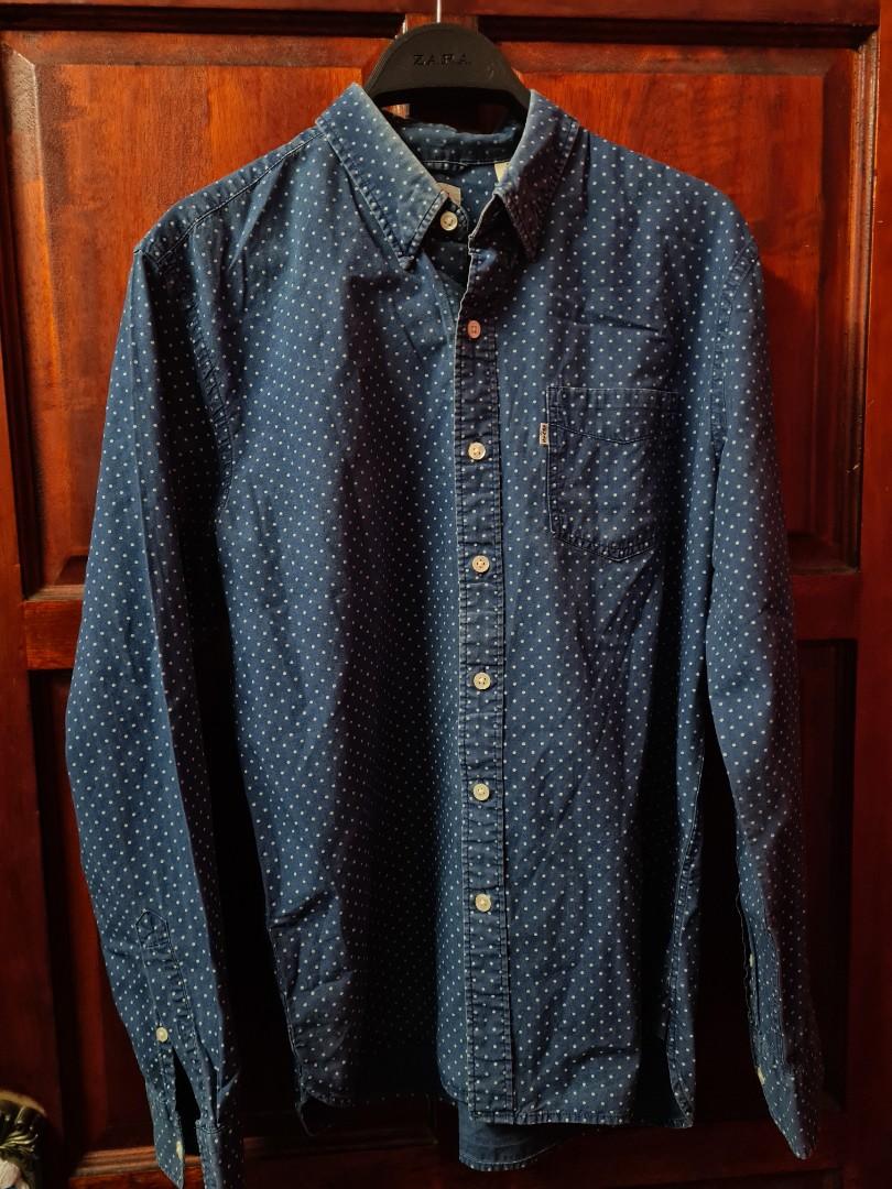 Levis polka online dot shirt