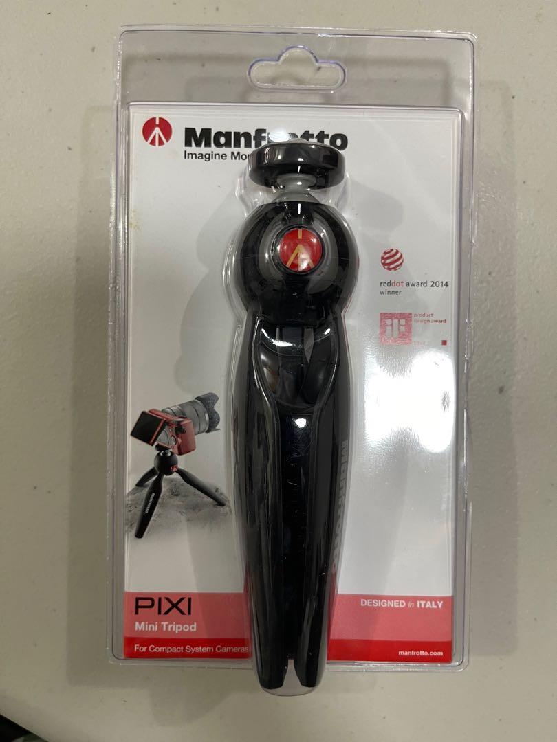Manfrotto Pixi Evo Mini Tripod Evolution (Category: Tripods & Monopods) located in San Juan City. Submitted by khaye1123 (Listing ID 1176140507, Image 1). Description: “Manfrotto Mini Tripods have been conceived as small and unobtrusive solutions for professional and enthusiast photographers to use in situations in which they cannot have a full-length tripod with them. A mini tripod will provide a stable base for the camera so you can perfectly f